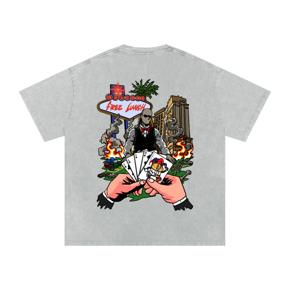 Free Lunch Casino Tee