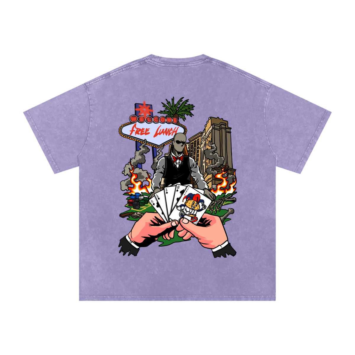Free Lunch Casino Tee